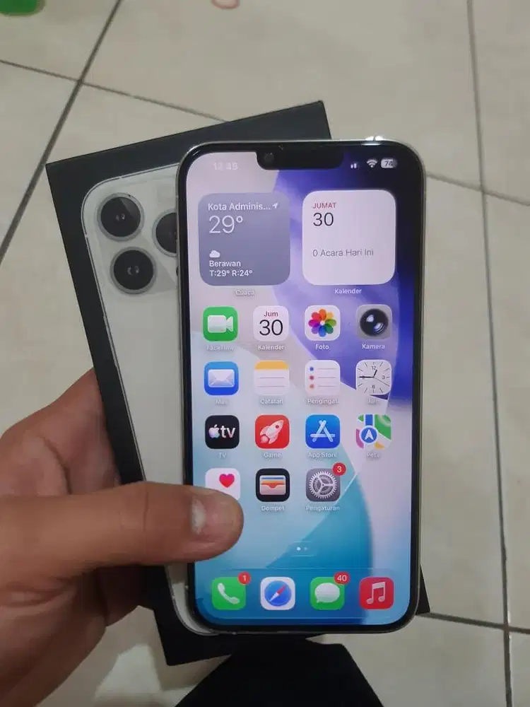 Iphone 13promax 128gb inter all op fullset