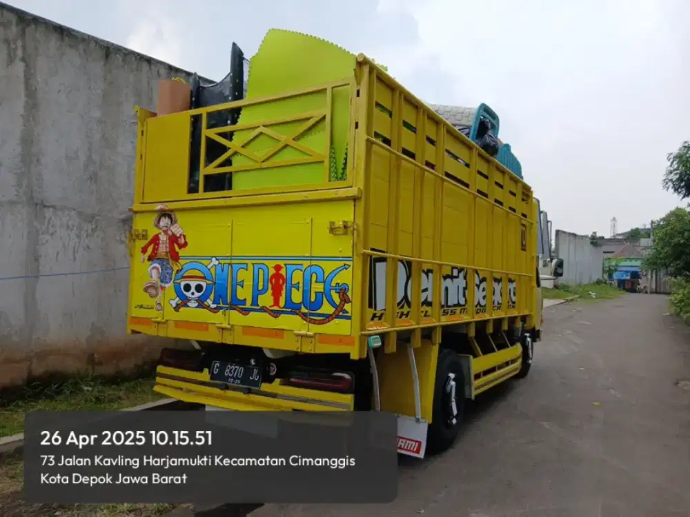Sewa truk pindahan rumah termurah san terpercaya dijabodetabek