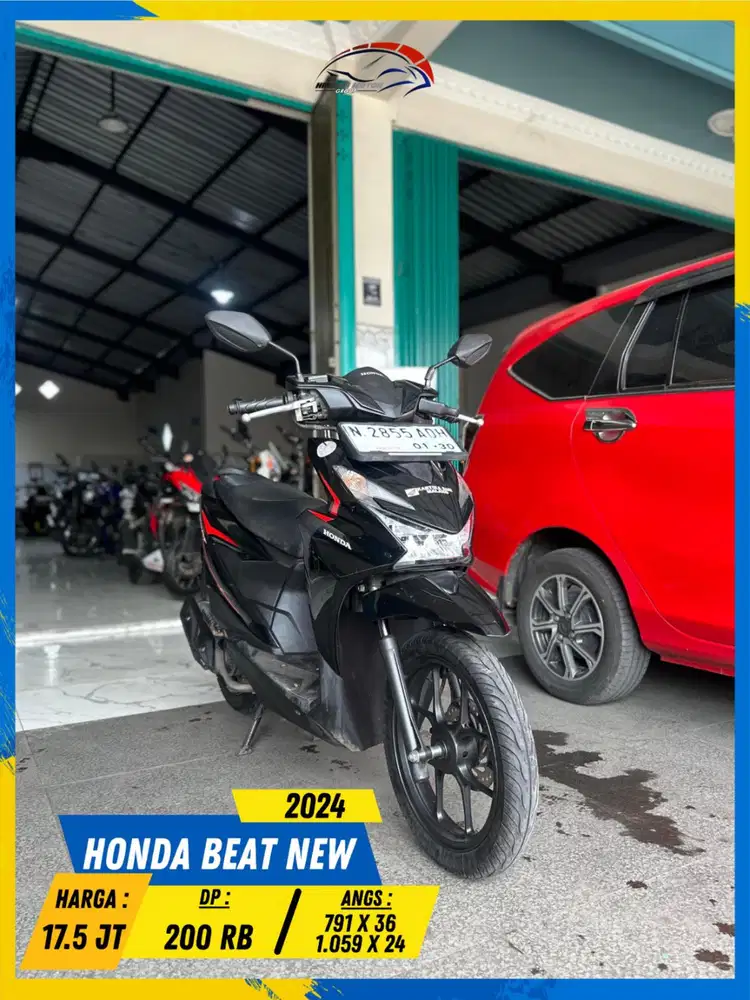 HONDA BEAT NEW 2024 MONGGO GASSKEUN BOLOH HIKMAH MOTOR KEPUH MALANG