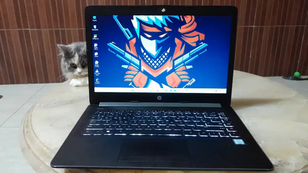 Laptop HP 240 G7 core i5 Ram 8GB ssd nvme 256GB Backlight GEN 8