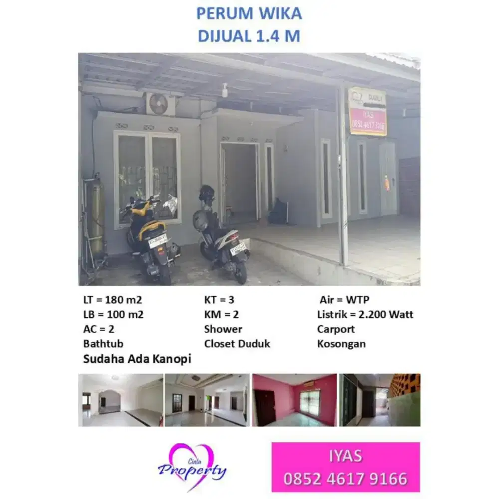 DIJUAL RUMAH DI WIKA