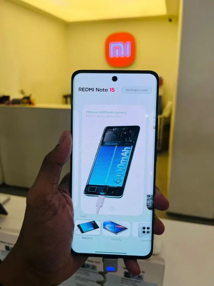 REDMI NOTE 15 5G FREE BUDS 6 PLAY