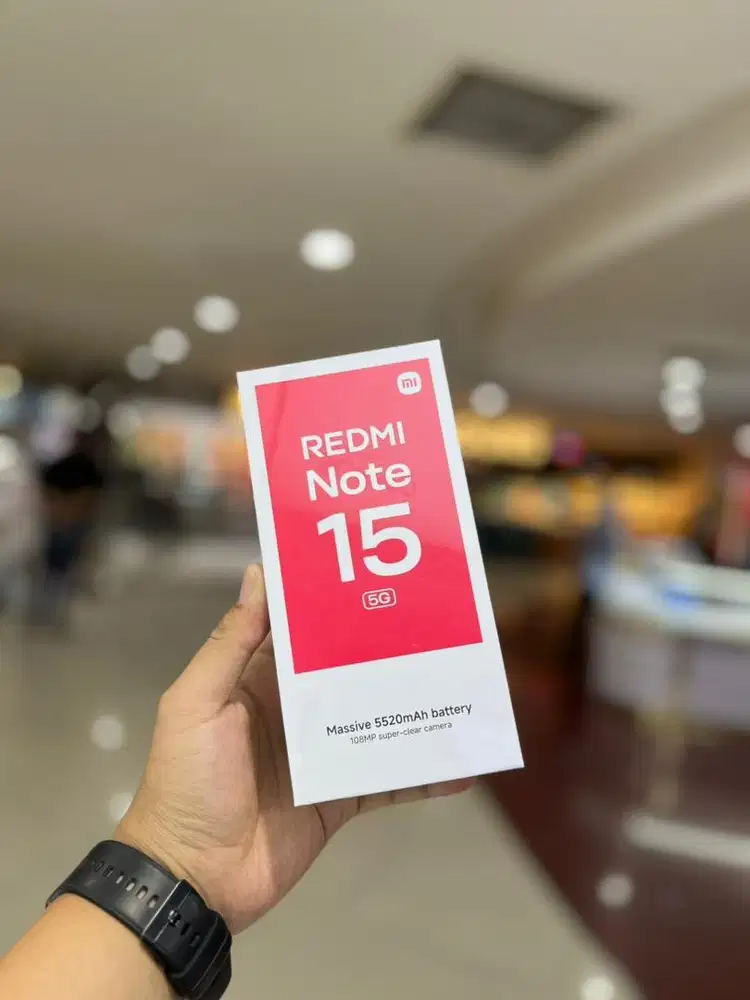 NEW REDMI NOTE 15 5G (VARIAN RAM & HARGA TERTERA DALAM CAPTION