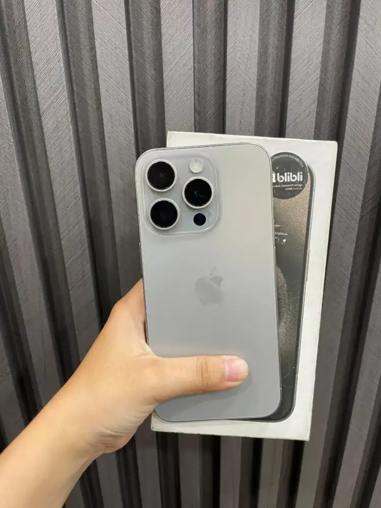 iPhone 15 Pro 128 iBox natural titanium