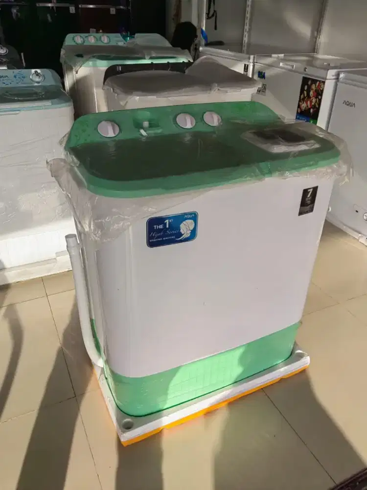 MESIN CUCI AQUA 2 TABUNG