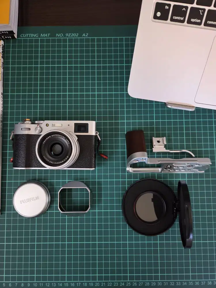 Fujifilm X100V Silver Full Set