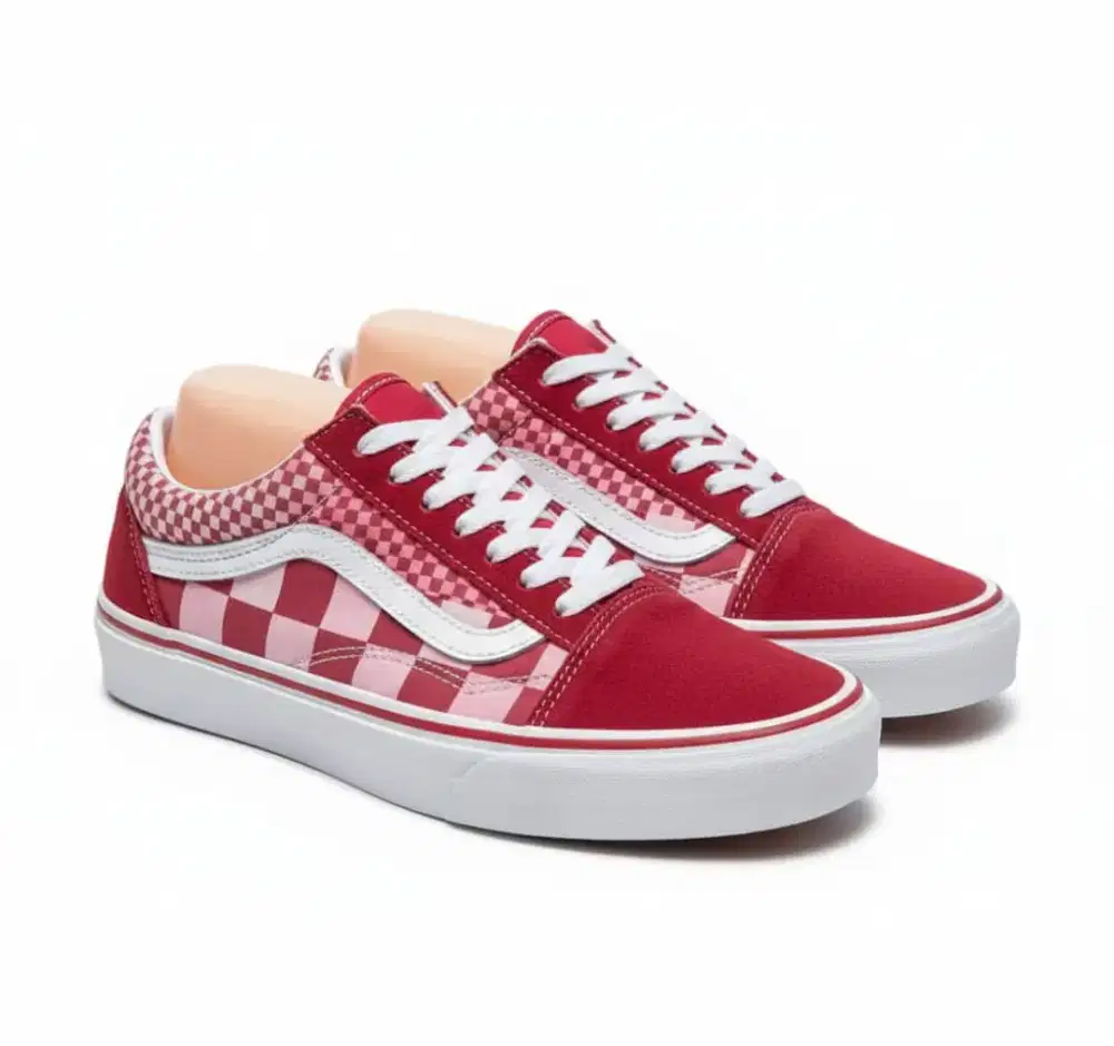 Sepatu Vans Old Skool Checkerboard Original Size 37