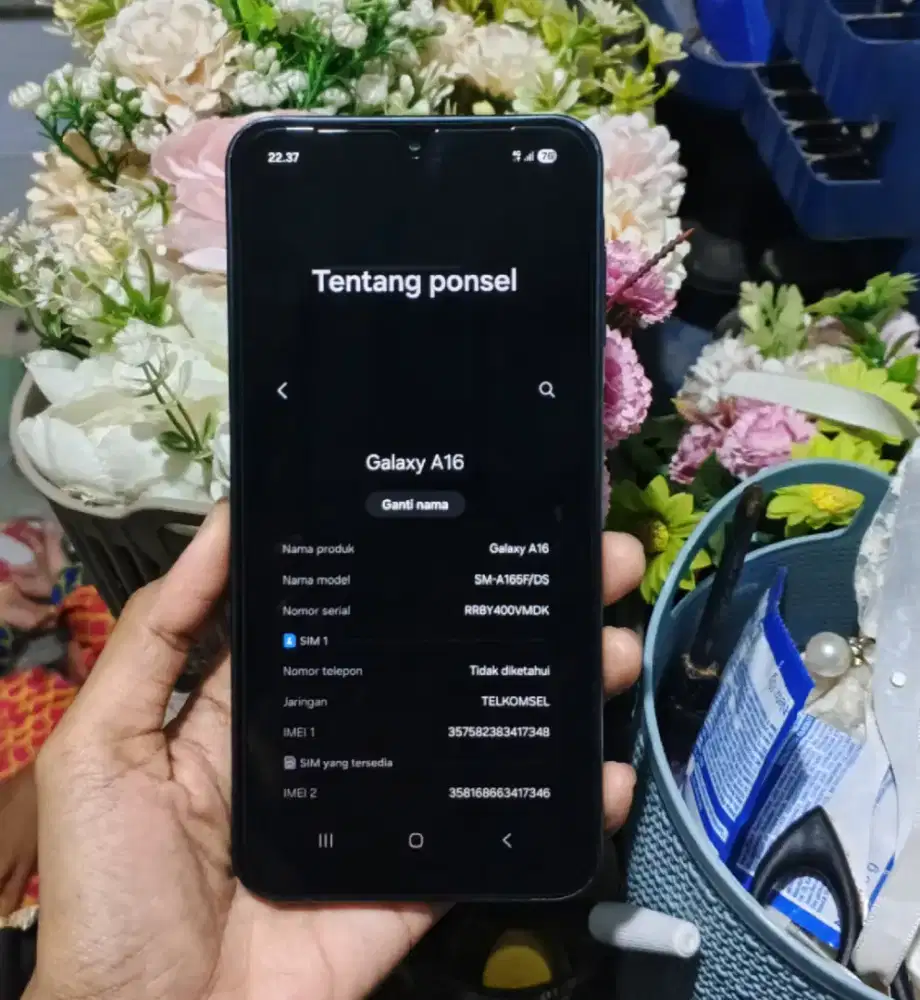 Samsung A16 Ram 8+8/128