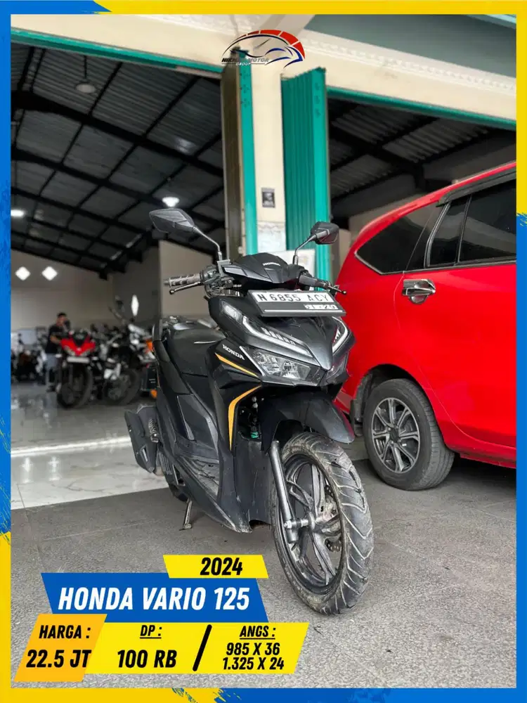 HONDA VARIO 125 2024 SIAP ANGKUT MASZEEHH HIKMAH MOTOR KEPUH MALANG