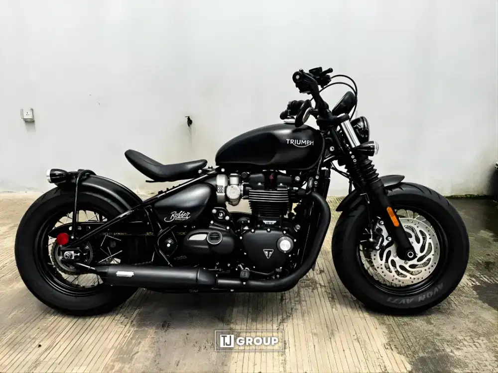 FOR SALE!! Triumph Bonneville Bobber Black 2019