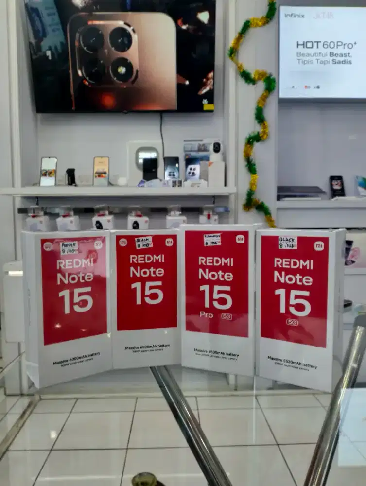 New series Xiaomi Redmi note 15