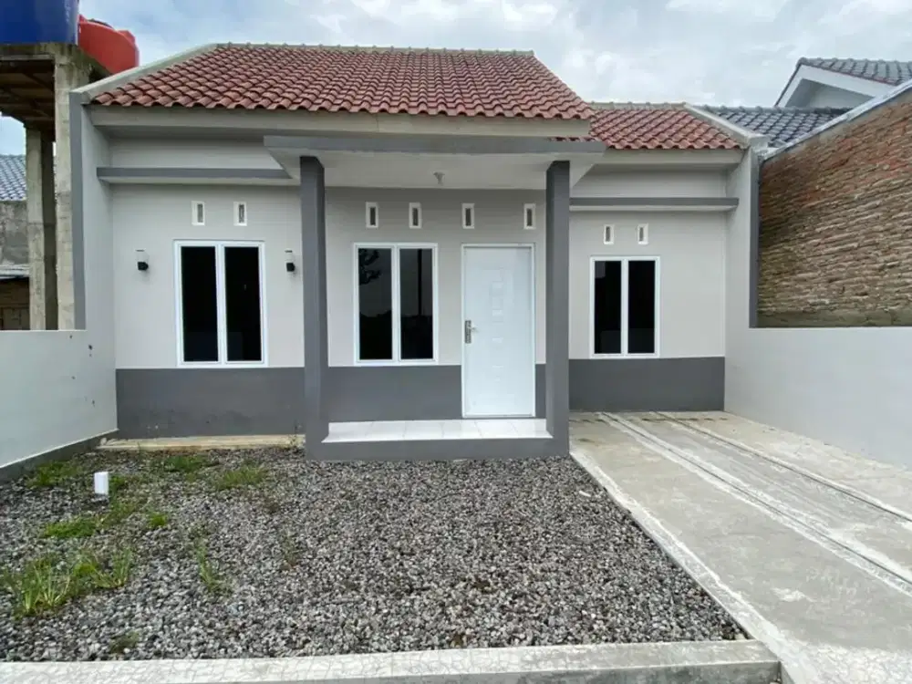 dijual rumah siap huni type rumah 36/80 bisa kpr dp 0% angsuran murah proses cepat dan mudah