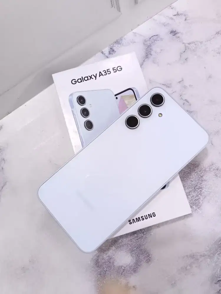Samsung A35 5G 8/256 blue sein lengkap