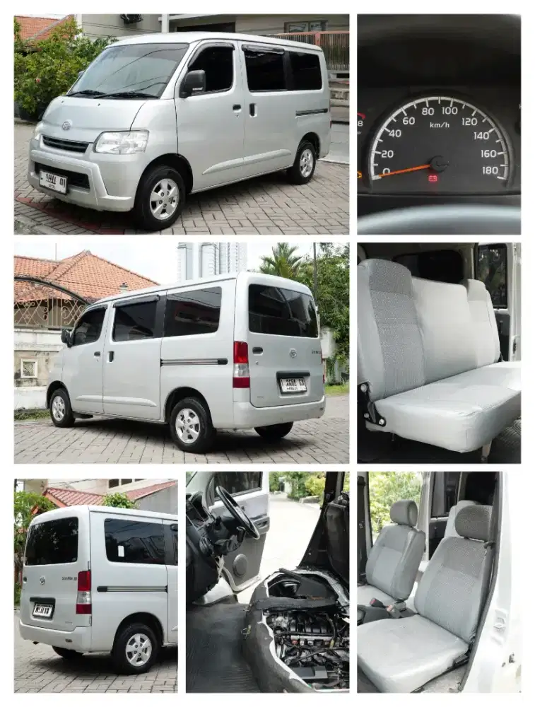 Granmax 2018 1.5 AC PS  pmk feb 2019 plat L sby km 130 ribu record