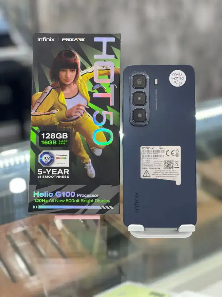 Infinix hot 50 8/128 fullset