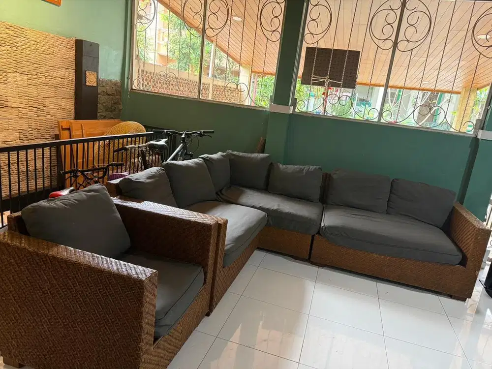 For sale sofa rotan