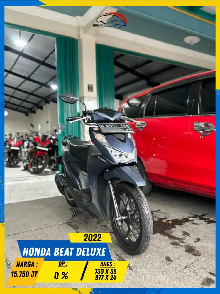 HONDA BEAT DELUXE 2022 READY MASZEHH HIKMAH MOTOR KEPUH MALANG