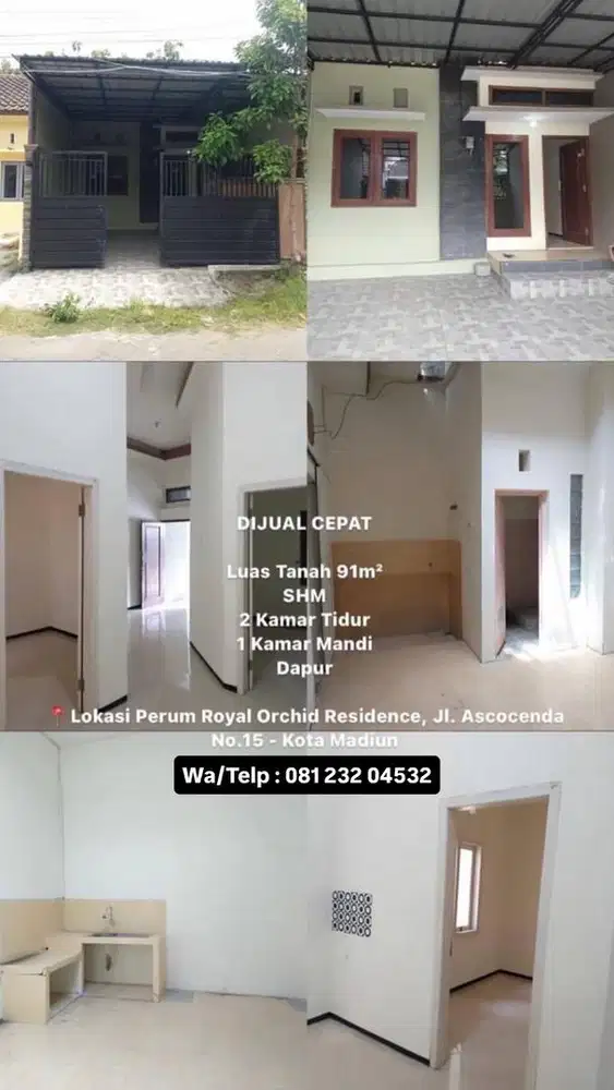 Jual Rumah Perum Royal Orchid