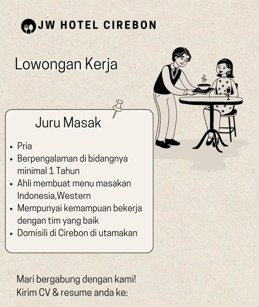 di cari juru masak