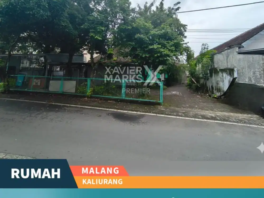 Dijual Rumah Klasik Row Jalan Lebar di Jl Kaliurang Malang