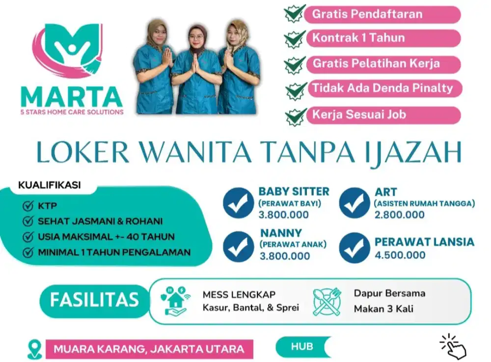 Lowongan kerja khusus wanita