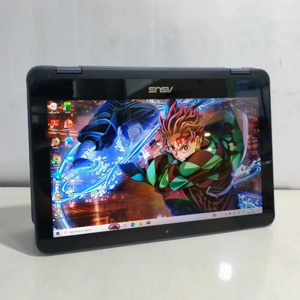 Asus TP203N Intel Celeron N3350 Ram 4gb ssd 128gb touchscreen flip