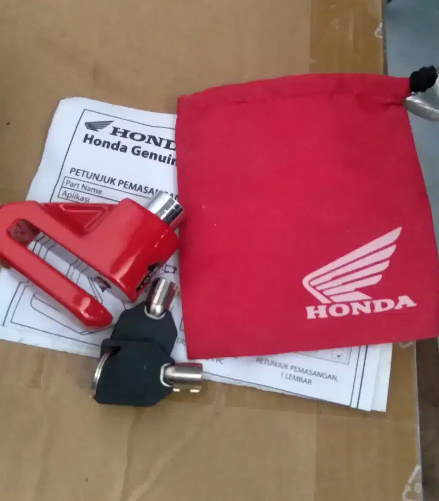 GEMBOK CAKRAM HONDA (ASLI)