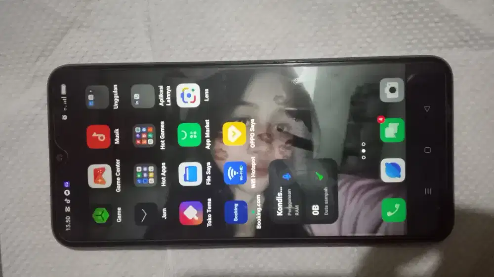 Hp Oppo A57s ram 8