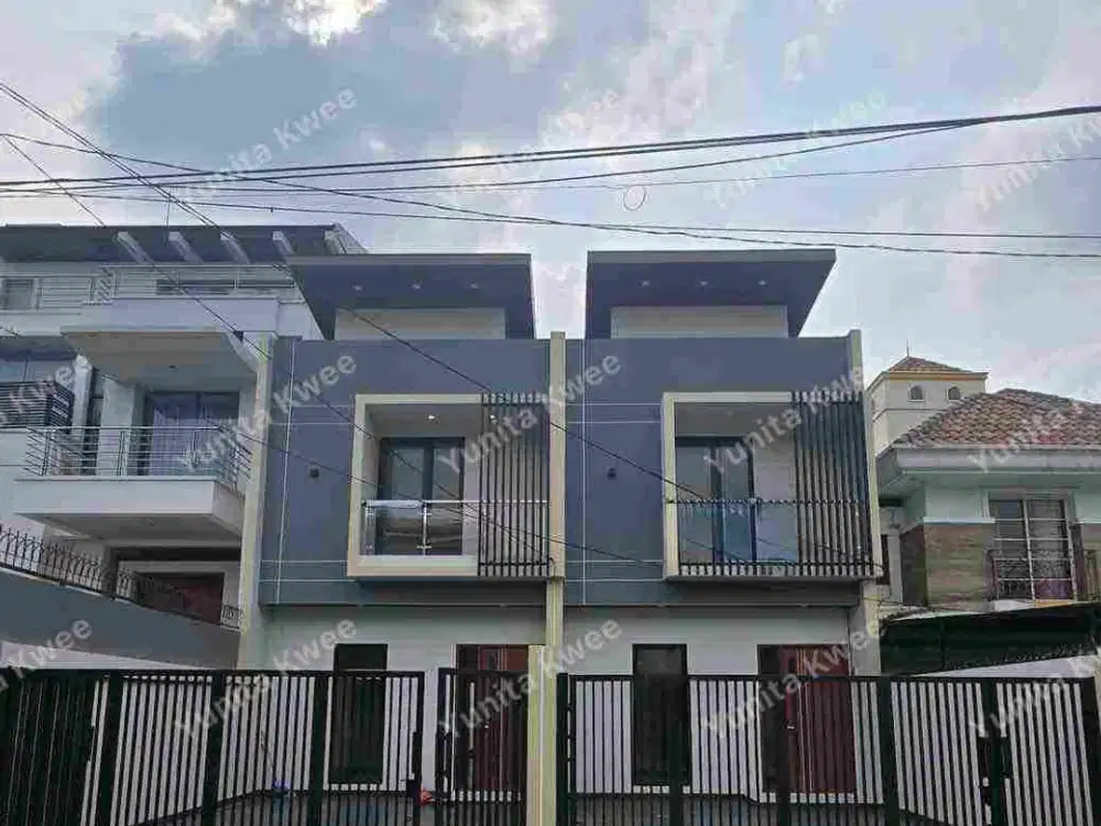 rumah minimalis baru jadi garansi harga termurah UK 5 hadap timur