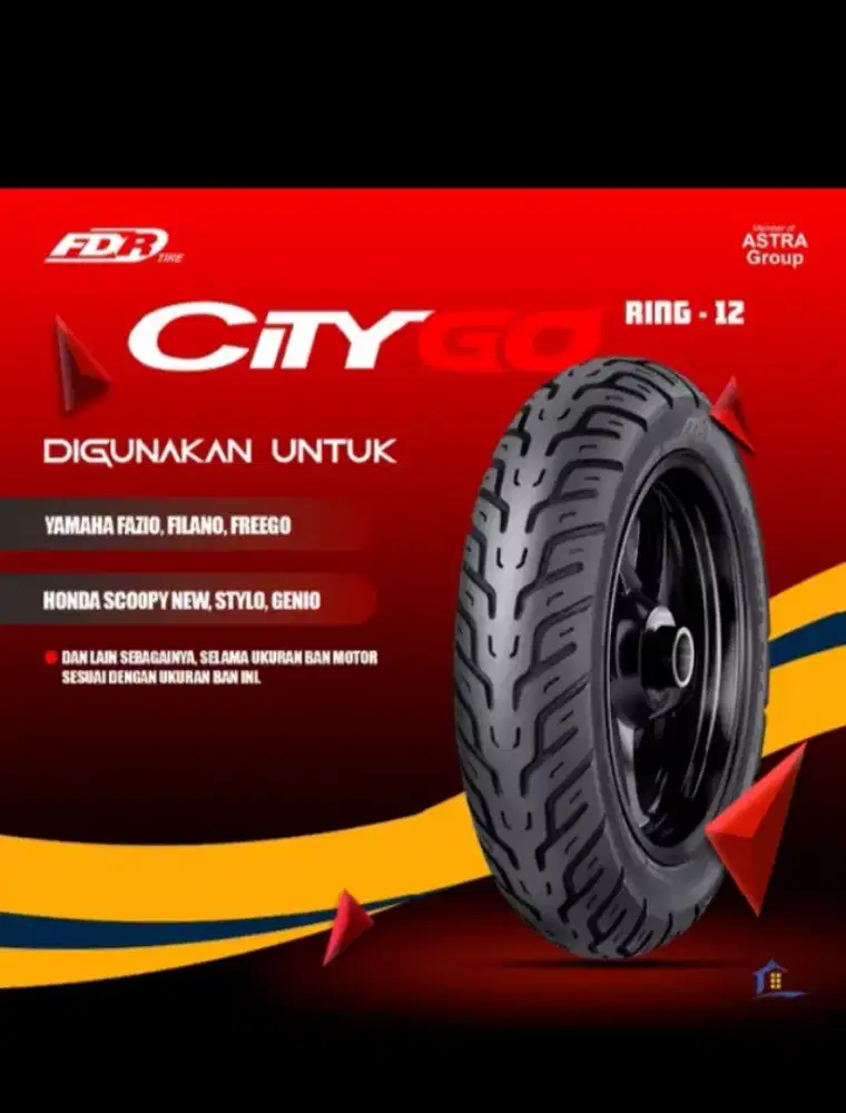 BAN FDR TL CITY GO 110/90 EDISI SALAH BELI