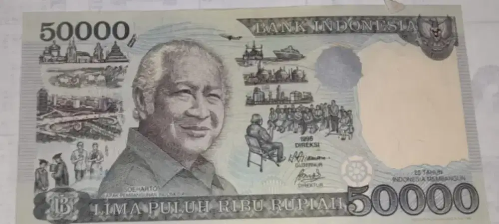Uang Kertas Lima Puluh Ribu Tahun 1995