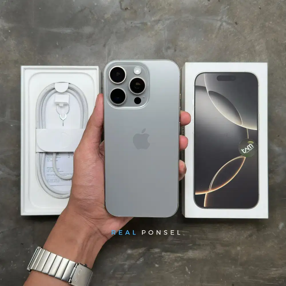 iPhone 16 Pro 256 iBox Garansi Juni 2026