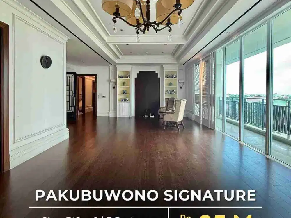 Apartemen Mewah Lengkap. Dgn Private Lift di Pakubuwono Signature Jakarta Selatan
