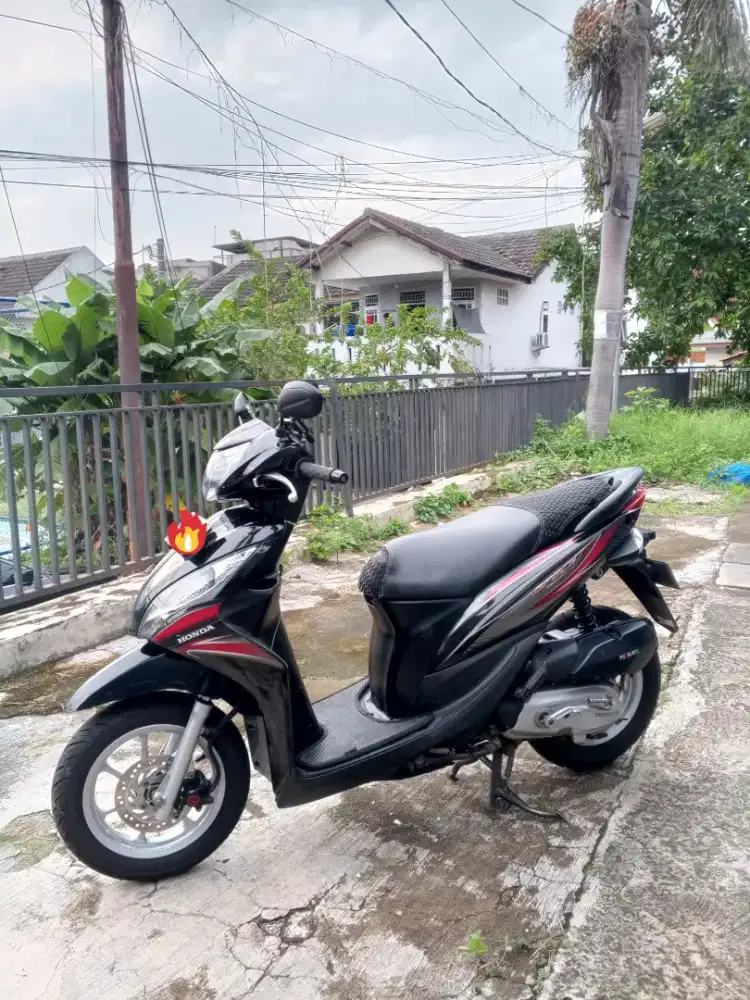 Honda Spacy Hitam 2011 Murah Modif Velg Scoopy