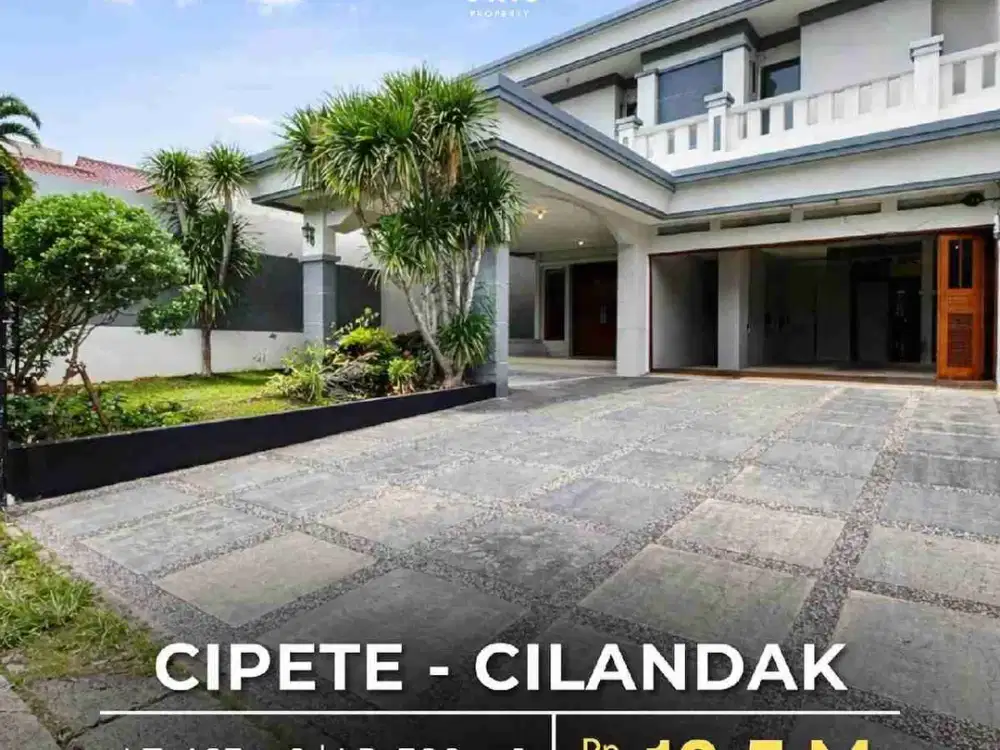 Rumah Siap Huni Lokasi Strategis Dekat Antasari Fatmawati di Cipete Cilandak Jakarta Selatan