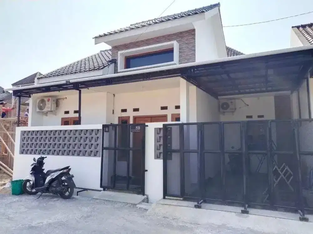 dijual rumah di perum genio residence gumpang kartasura bisa kpr bank dp 0% atau cash tempo