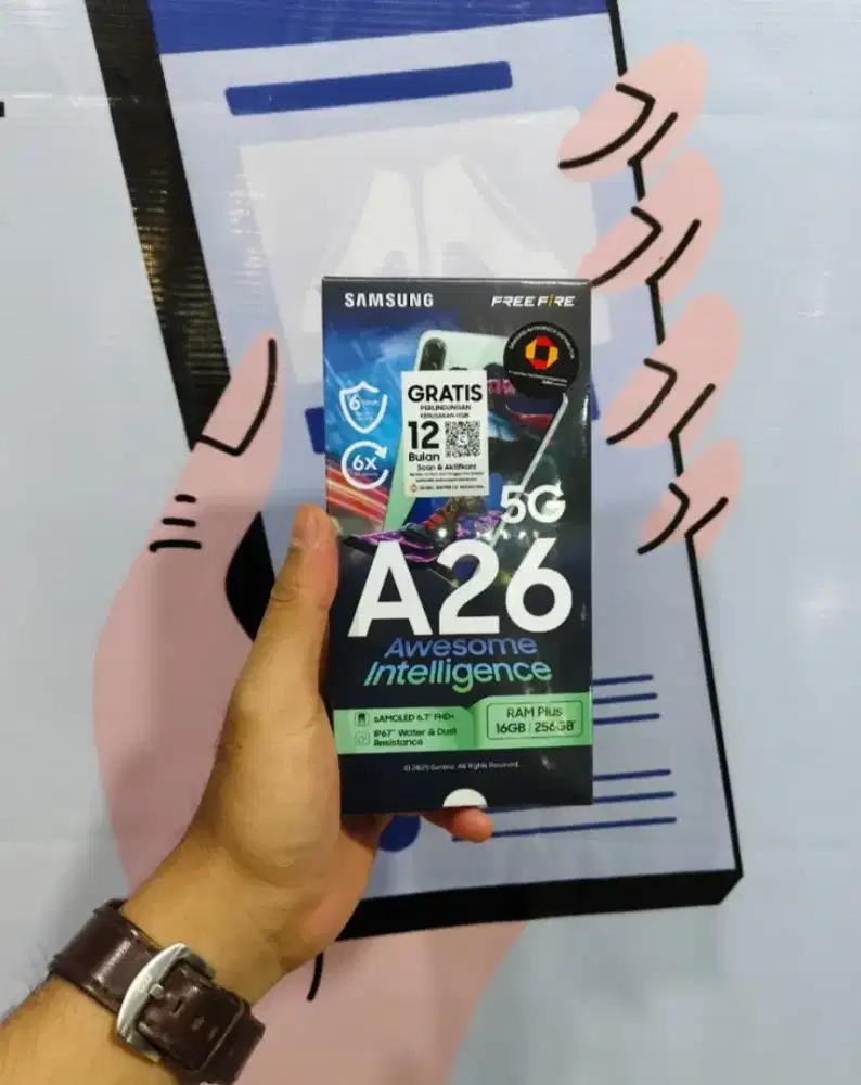 Smartphone Samsung New Galaxy A26 5G 8+8/256
