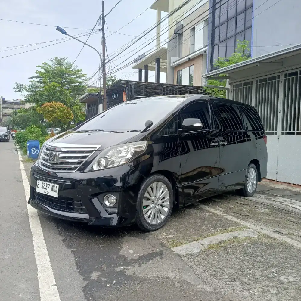 Toyota Alphard Sc Tahun 2013
