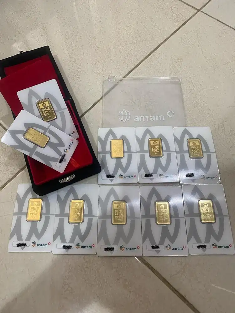 EMAS ANTAM CERTIEYE 5 GRAM LOGAM MULIA LM