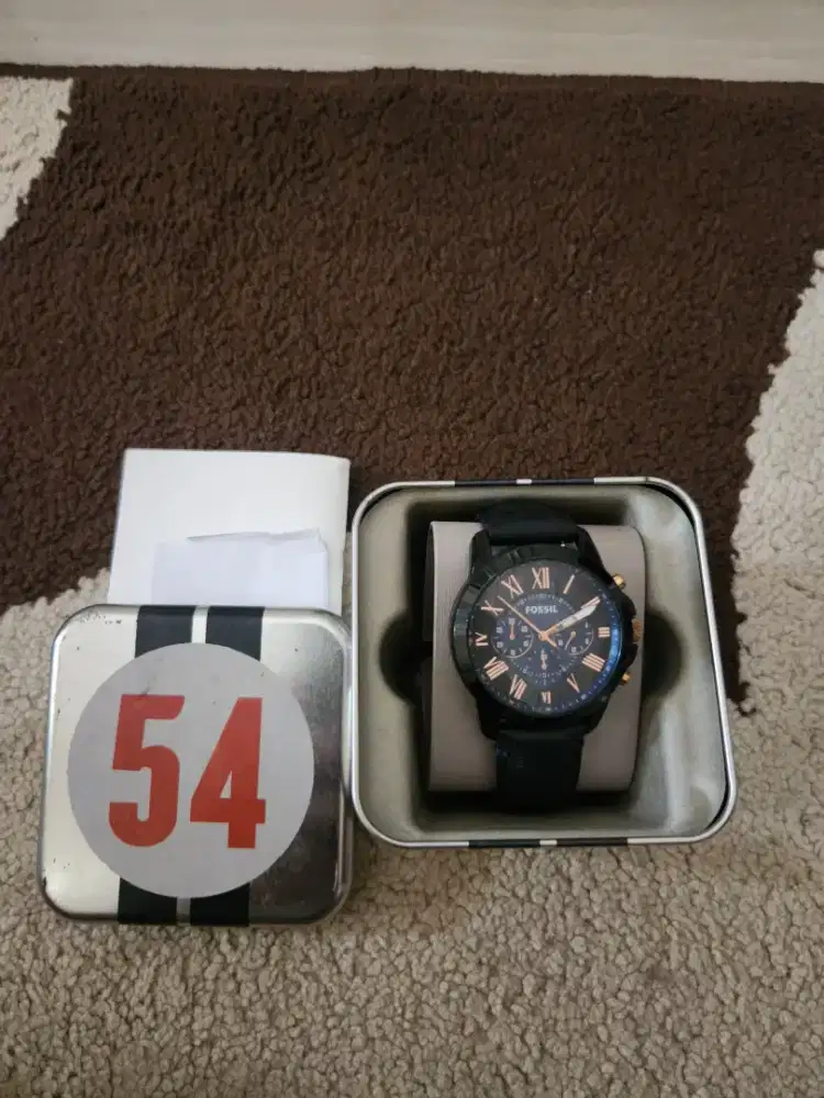 Jam tangan pria FOSSIL FS5061 BLUE