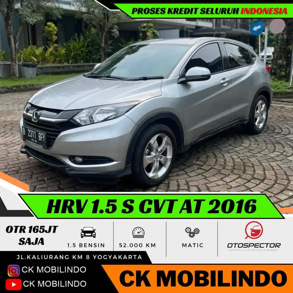 Honda HRV S CVT Matic 2016 ANTIK ISTIMEWA DP Minim WRV