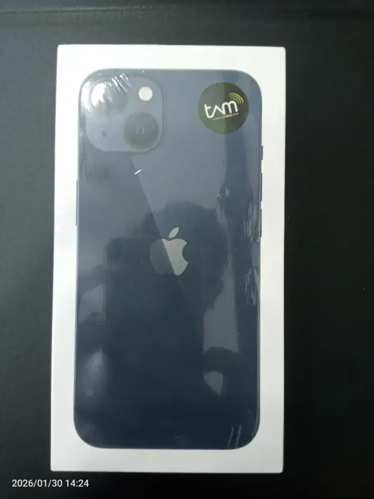 iPhone 13 128 Black Baru Segel