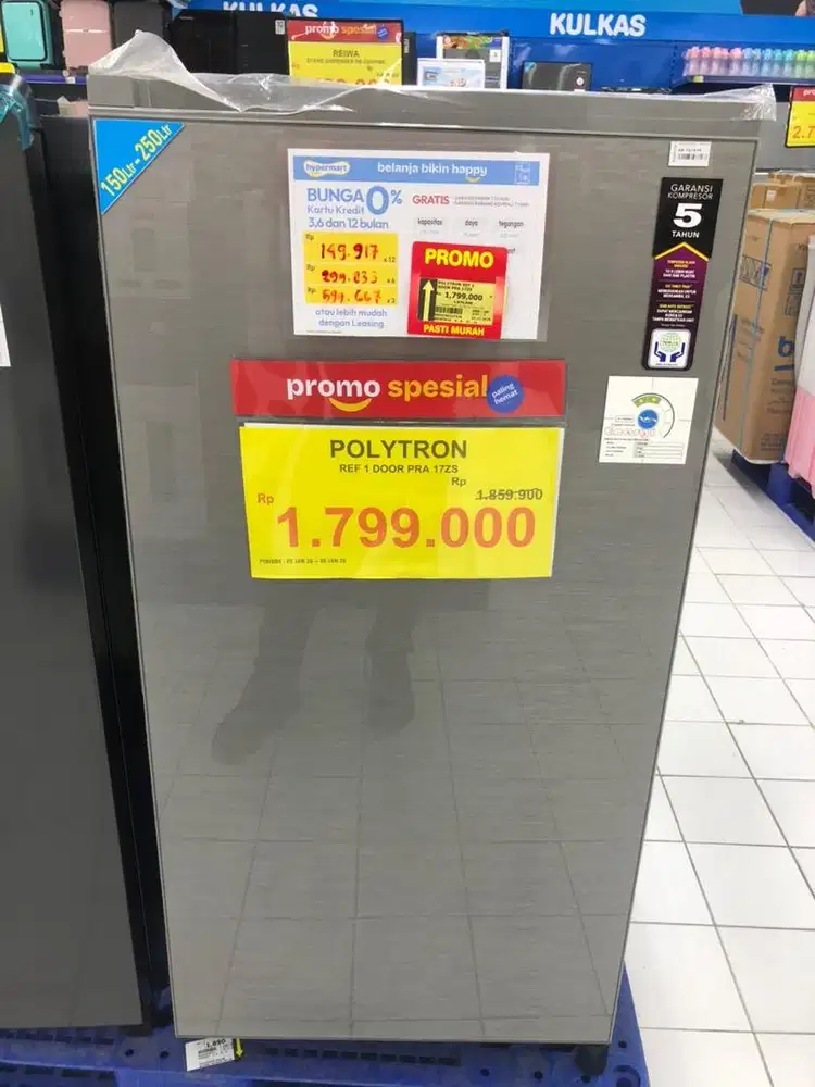 Promo Kulkas Polytron