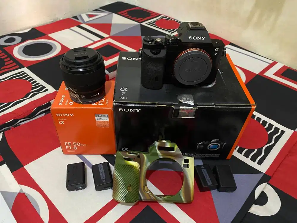 Sony A7 Classic Full Frame + FE 50mm F1.8 | Mulus