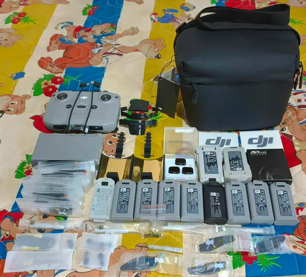 DJI Mini Batrai/Tas/Remot/Sinyal Booster/Filter kamera/dll