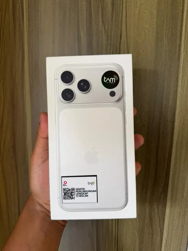 Iphone 17 promax silver 256 gb segel