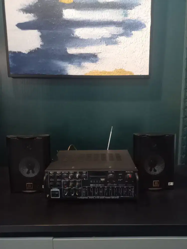 Amplifier karaoke plus speaker