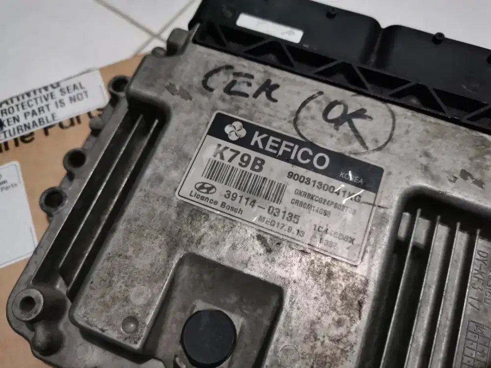 ECU Hyundai Grand Avega Matic Mesin Kappa K79B Second Original Bosch