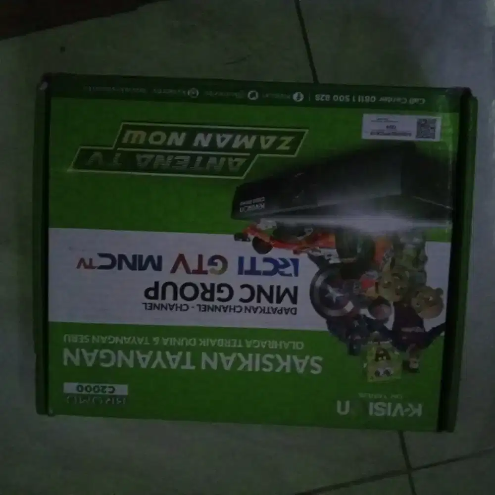 Jasa pasang baru parabola mini kvision