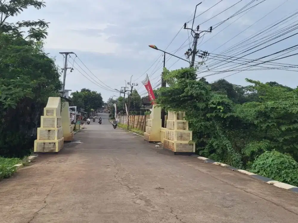 Tanah SHM 1Jtan/m Setu Bekasi - 8 Menit Tol Burangkeng